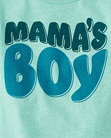 Baby And Toddler Boys Mama's Boy Graphic Tee