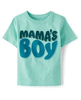 Baby And Toddler Boys Mama's Boy Graphic Tee