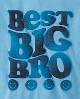 Baby And Toddler Boys Best Big Bro Graphic Tee