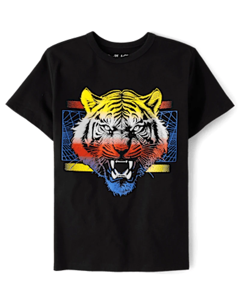 Boys Tiger Graphic Tee