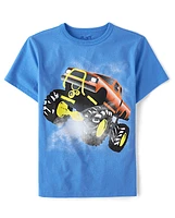 Boys Monster Truck Graphic Tee