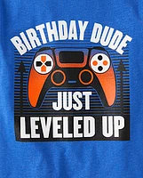 Boys Birthday Gamer Graphic Tee