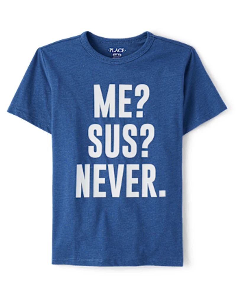 Boys Sus Graphic Tee