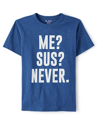 Boys Sus Graphic Tee