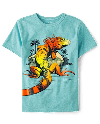 Boys Iguana Graphic Tee