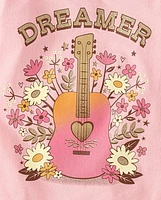 Baby And Toddler Girls Dreamer Graphic Tee