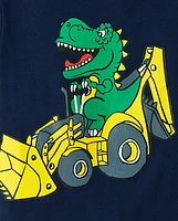 Baby And Toddler Boys Dino Graphic Tee 3-Pack