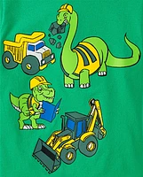 Baby And Toddler Boys Dino Graphic Tee 3-Pack