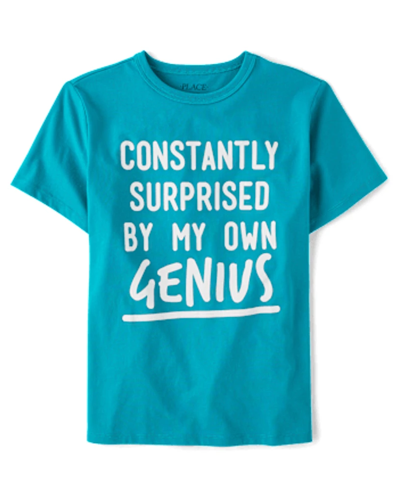 Boys Genius Graphic Tee