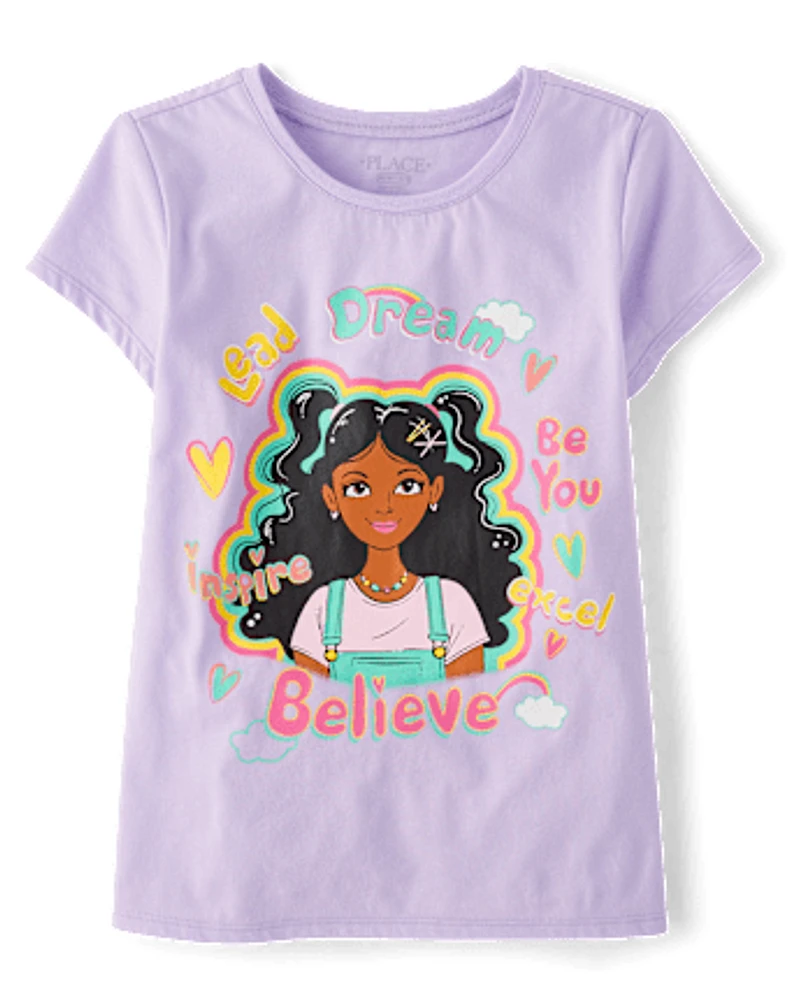 Girls Believe Girl Graphic Tee