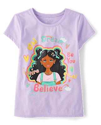 Girls Believe Girl Graphic Tee