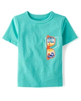 Baby And Toddler Boys Sunglasses Graphic Tee