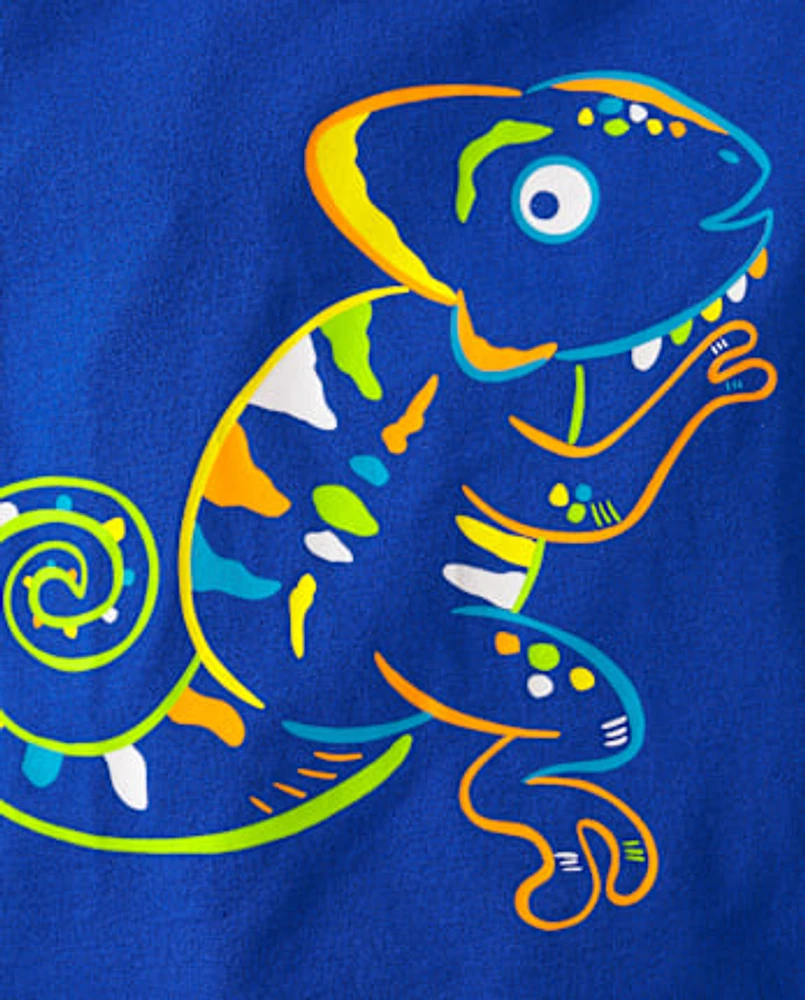 Baby And Toddler Boys Iguana Graphic Tee