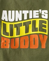 Baby And Toddler Boys Auntie's Buddy Graphic Tee