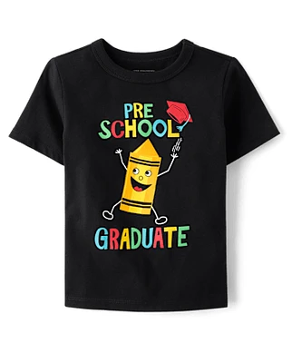 Baby And Toddler Pre-School Graduate Graphic Tee