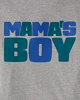 Boys Mama's Boy Graphic Tee