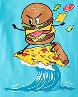 Boys Burger Surf Graphic Tee