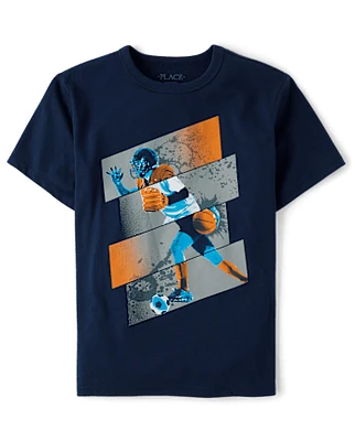 Boys Sports Graphic Tee