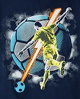 Boys Soccer Graphic Tee