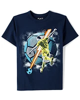 Boys Soccer Graphic Tee