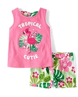 Toddler Girls Animal 2-Piece Outfit Set