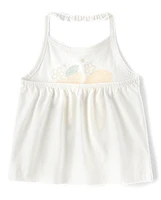 Toddler Girls Graphic Halter Tank Top 2-Pack