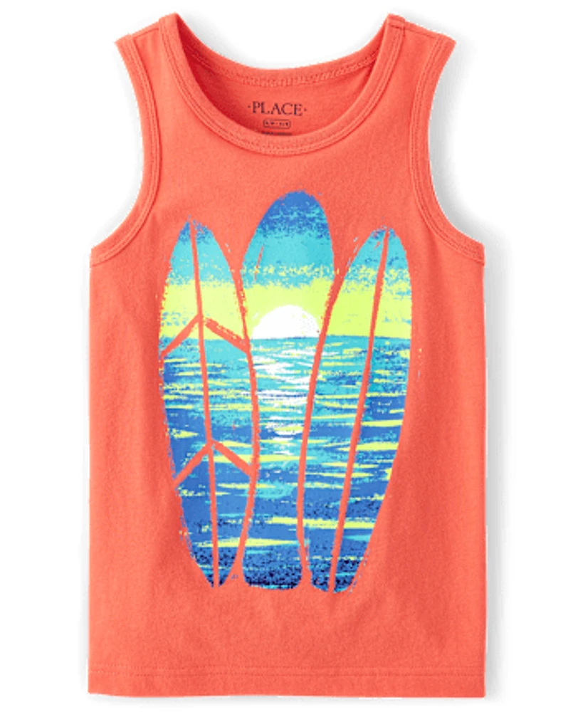 Boys Graphic Tank Top