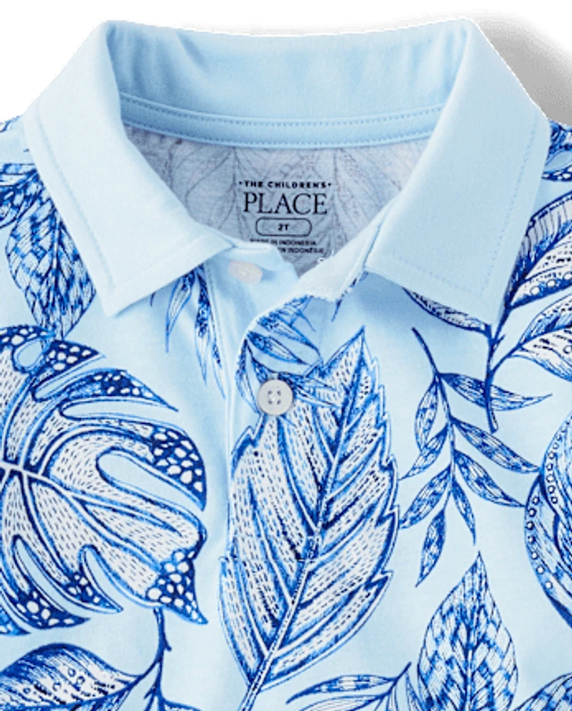 Polo tropical assorti pour bébé et tout-petit garçon