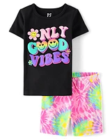 Girls Good Vibes Pajamas