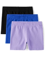 Girls Cartwheel Shorts 3-Pack