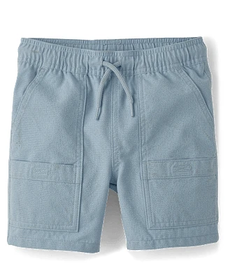 Boys Quick Dry Breathable Pull On Jogger Shorts