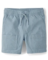Boys Quick Dry Breathable Pull On Jogger Shorts