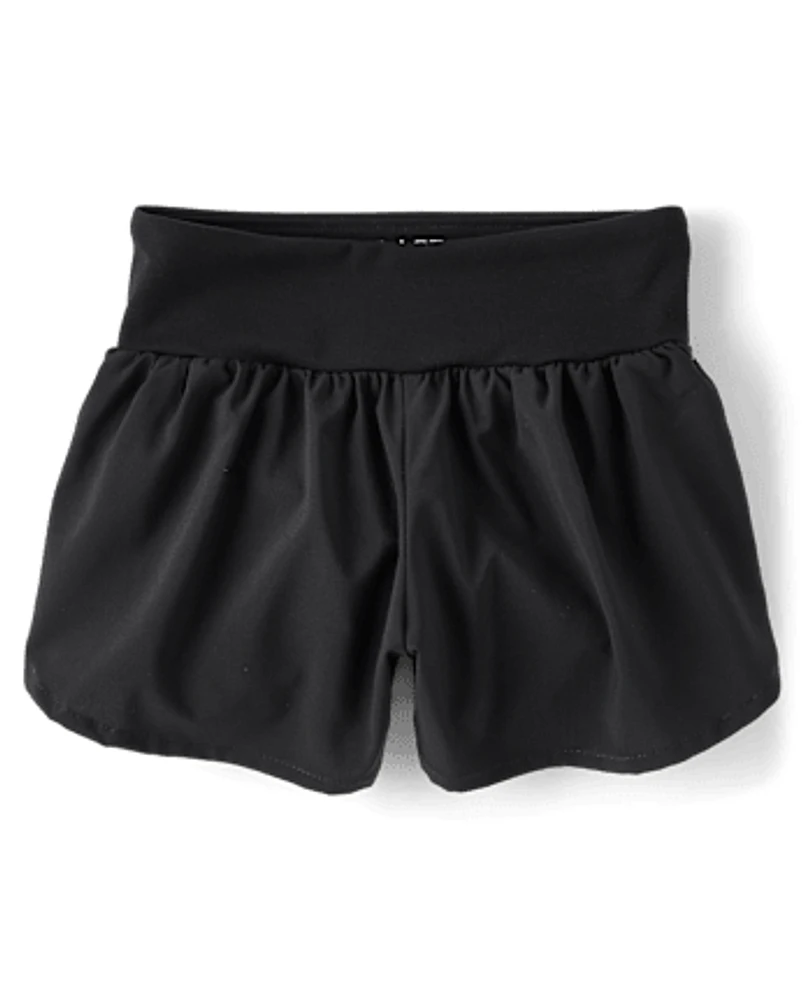 Girls Quick Dry Flowy Shorts