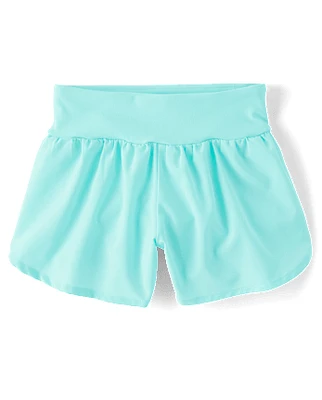 Girls Quick Dry Flowy Shorts