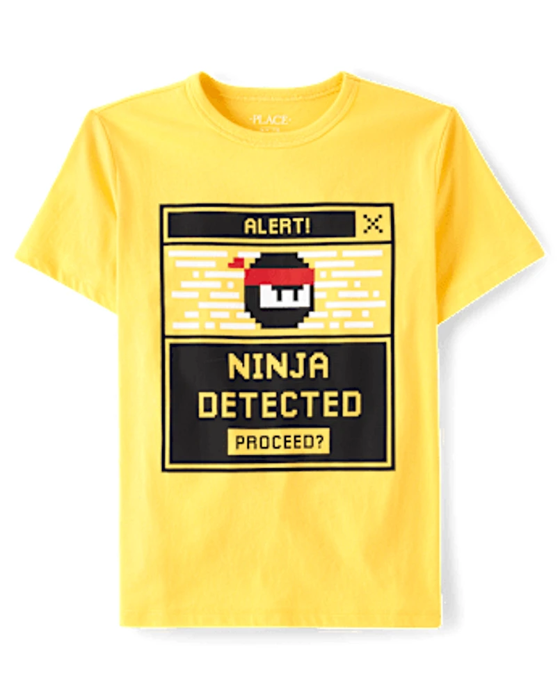 Boys Ninja Graphic Tee