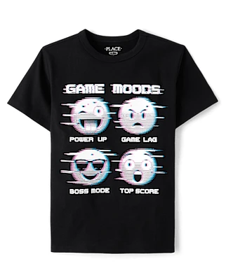 Boys Game Moods Graphic Tee