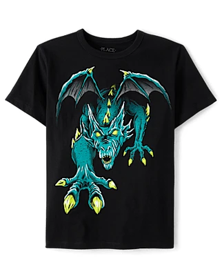 Boys Dragon Graphic Tee