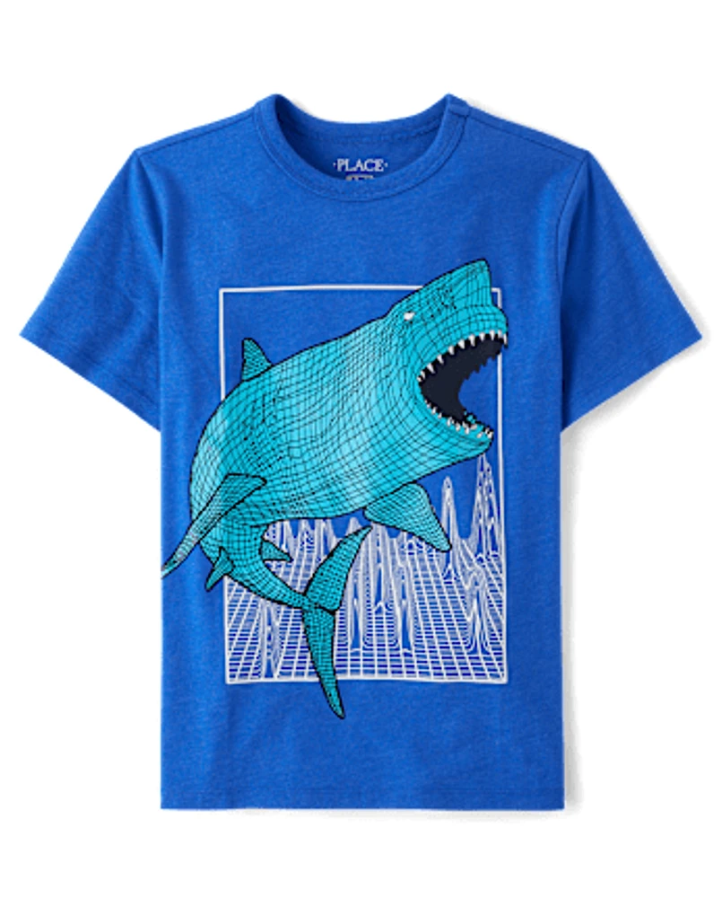 Boys Shark Graphic Tee