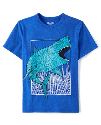 Boys Shark Graphic Tee
