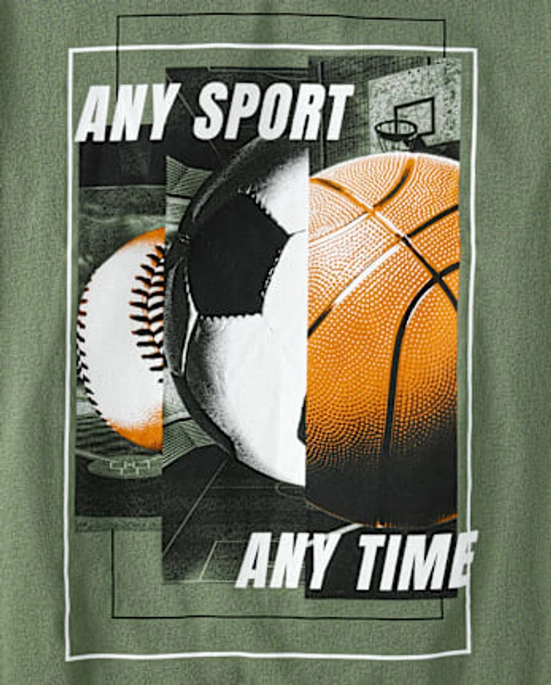 Boys Sports Graphic Tee