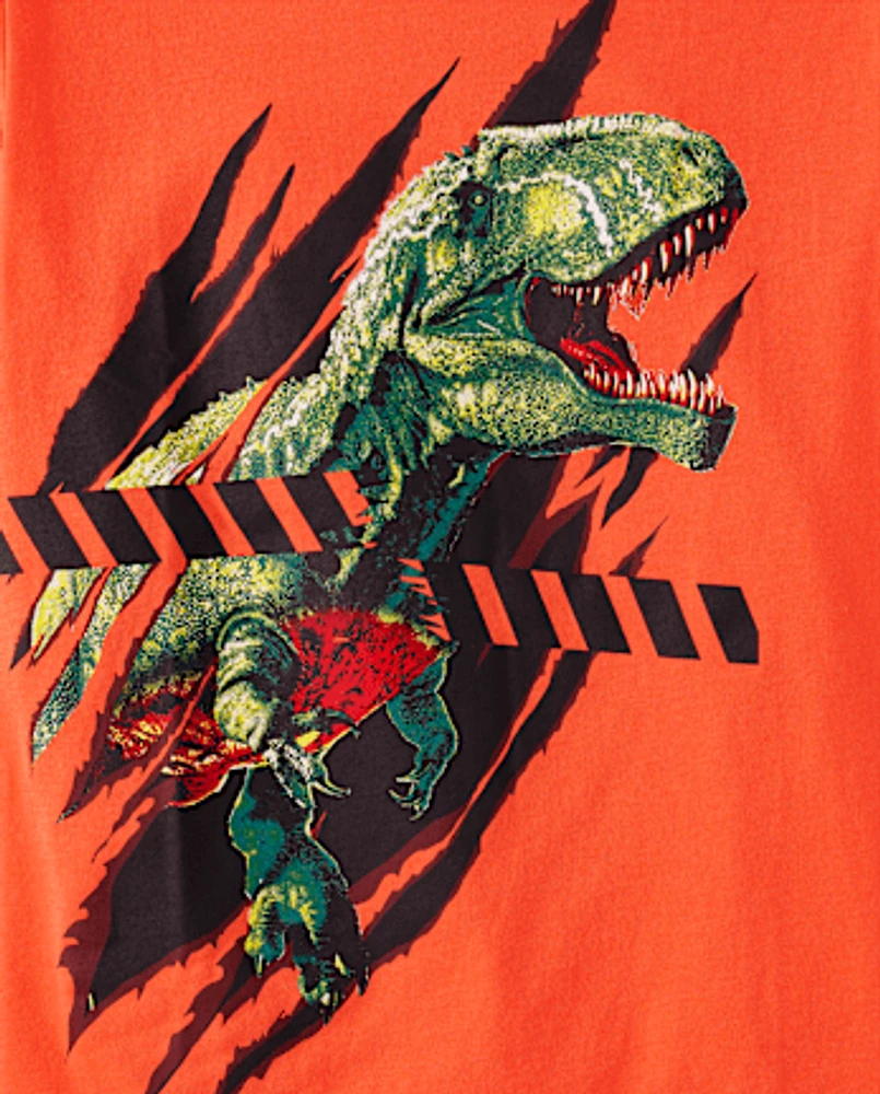 T-shirt graphique Dino pour garçon
