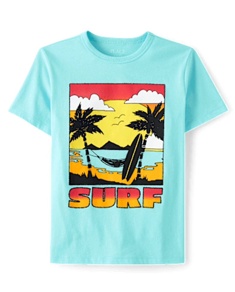 Boys Surf Graphic Tee