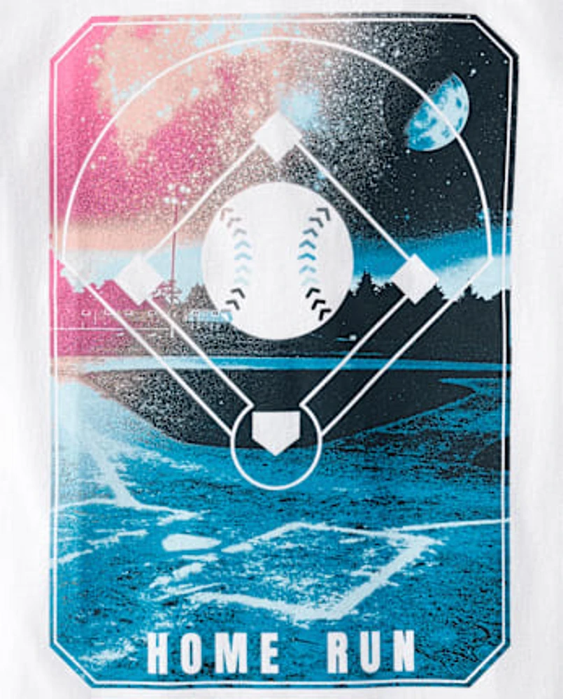 Boys Baseball Graphic Tee