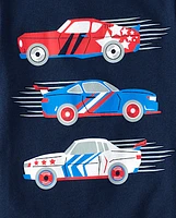 Baby And Toddler Boys Racecar Graphic Tee