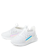 Toddler Girls Glitter Running Sneakers