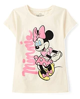 Girls Minnie Mouse Graphic Tee