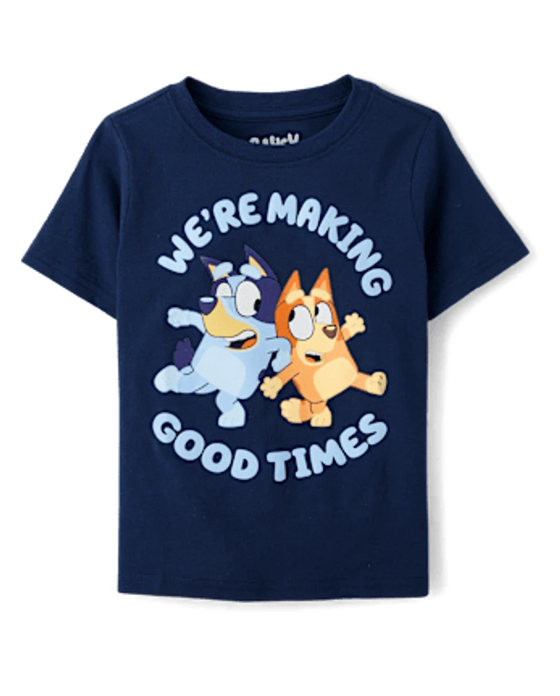 Baby And Toddler Boys Bluey Graphic Time