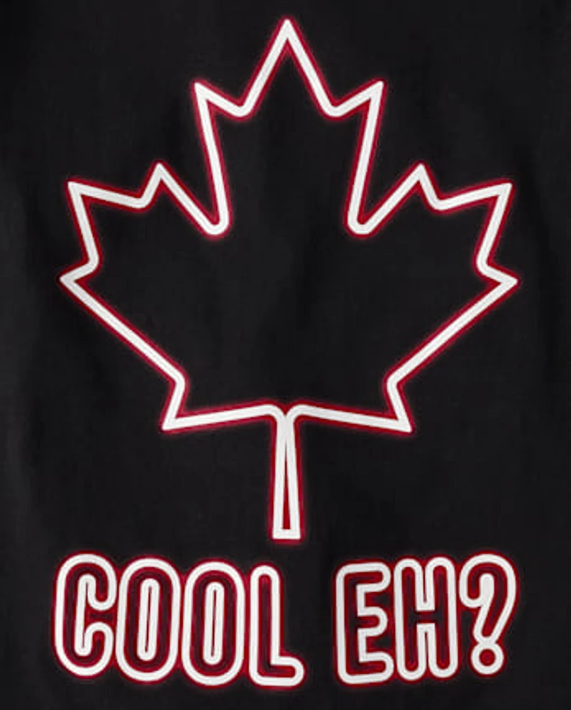 Boys Canada Day Cool Eh Graphic Tee