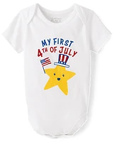 Baby First 4th Of July Graphic Bodysuit