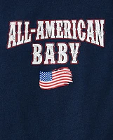 Baby All American Graphic Bodysuit